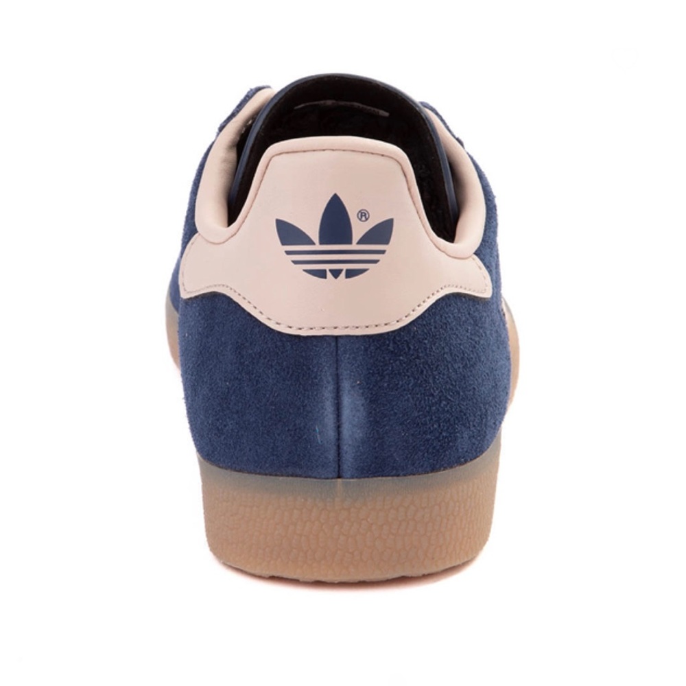 adidas Gazelle Night Indigo/Wonder Taupe Gum Sole - Picture 4 of 9
